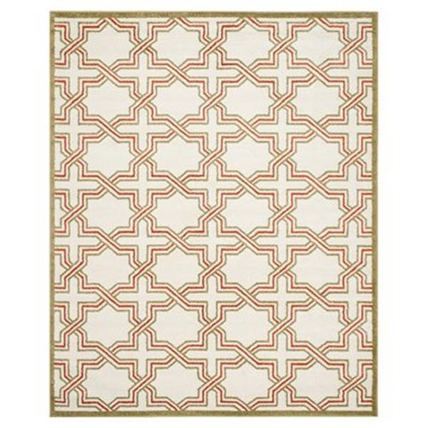 Safavieh Amherst Ivory and Light Green Area Rug,AMT413A-8