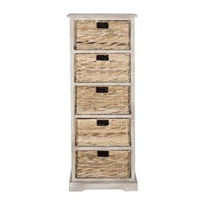 Safavieh American Home Vintage Grey Vedette 5 basket Storage Chest