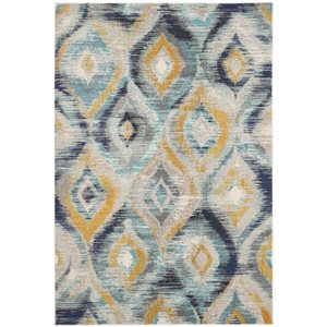 Safavieh Monaco Blue Multicolor Area Rug,MNC242J-6