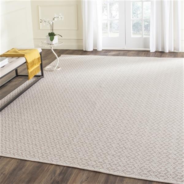 Safavieh Montauk Flat Weave Ivory and Beige Area Rug,MTK716G