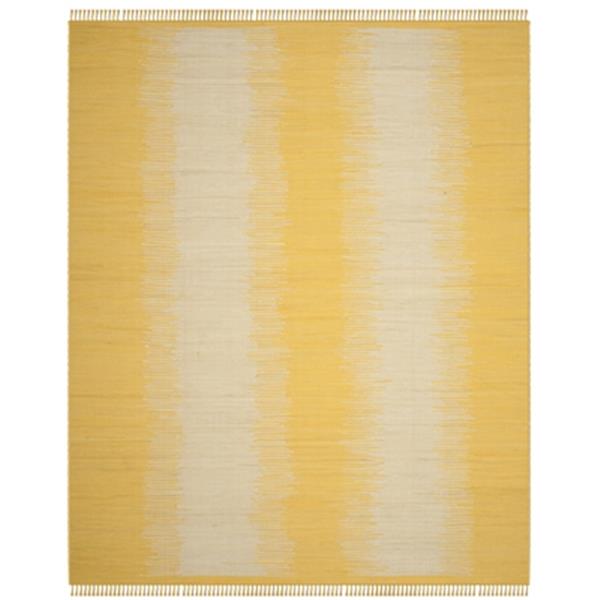 Safavieh Montauk Flat Weave Gold Area Rug,MTK718K-8