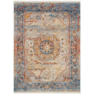 Safavieh Vintage Persian Blue Multicolor Area Rug,VTP435B-6