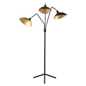 Safavieh 69.5-in Black Gold Iris Floor Lamp