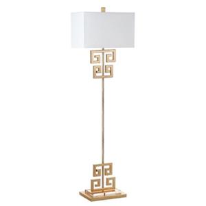Safavieh 62-in Gold Sauna Floor Lamp