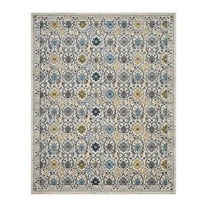 Safavieh Evoke Ivory and Blue Indoor Area Rug,EVK210C-8