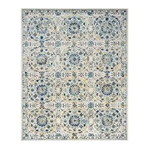 Safavieh Evoke Ivory and Blue Indoor Area Rug,EVK252C-8