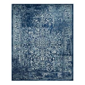 Safavieh Evoke Navy and Ivory Indoor Area Rug,EVK256A-8