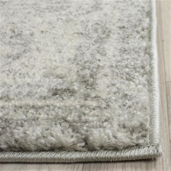 Safavieh Evoke Silver and Ivory Indoor Area Rug,EVK270Z-8