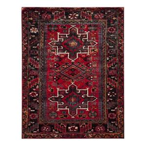 Safavieh Vintage Hamadan Red and Multicolor Indoor Area Rug,