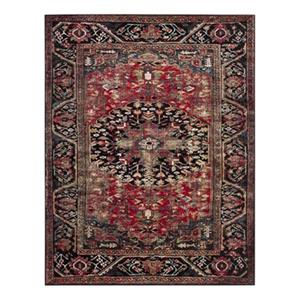 Safavieh Vintage Hamadan Red and Multicolor Indoor Area Rug,