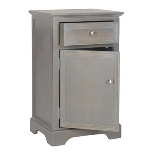 Safavieh Jerome 30.1-in French Grey End Table