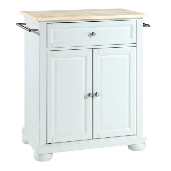 Crosley Furniture 18 In X 28 In White Craftsman Wood Kitchen
