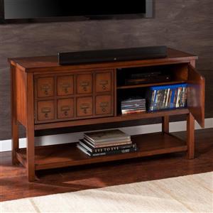 Boston Loft Furnishings Arcadia Brown Mahogany TV Cabinet