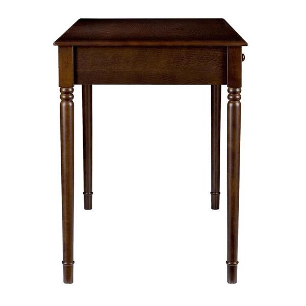 Boston Loft Furnishings 2-Drawer Espresso Writing Desk