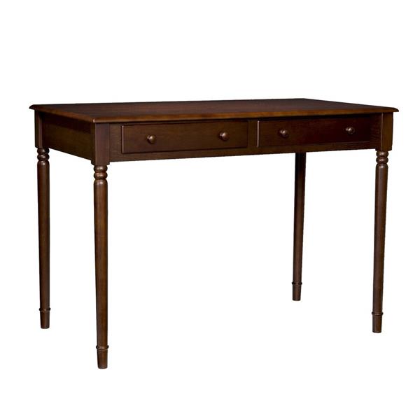 Boston Loft Furnishings 2-Drawer Espresso Writing Desk
