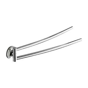 Nameeks Vermont 14-in Chrome Double Towel Bar