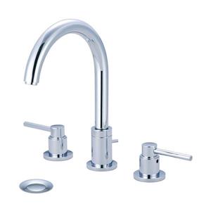 Pioneer Industries Motegi Polished Chrome 2-Handle Widespread Deck Mount Bathroom Sink Faucet With Drain