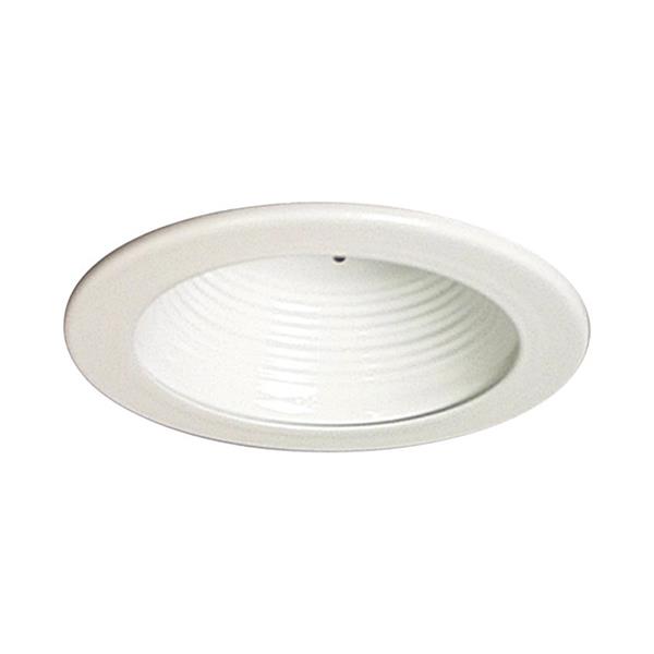 Galaxy White Baffle Recessed Light Trim (Fits Housing Diameter: 4-in)