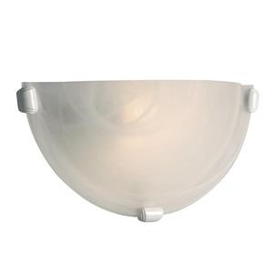 Galaxy 12.12-in W 1-Light White Pocket Wall Sconce