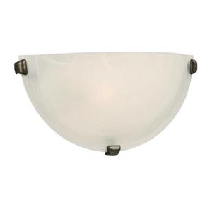 Galaxy 16.12-in W 1-Light Oil-Rubbed Bronze Pocket Wall Sconce