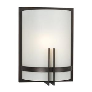 Galaxy Corbett 9-in W 1-Light Oil-Rubbed Bronze Pocket Wall Sconce