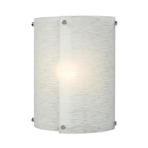 Galaxy Madeo 9-in W 1 Light Polished Chrome Pocket Wall Sconce