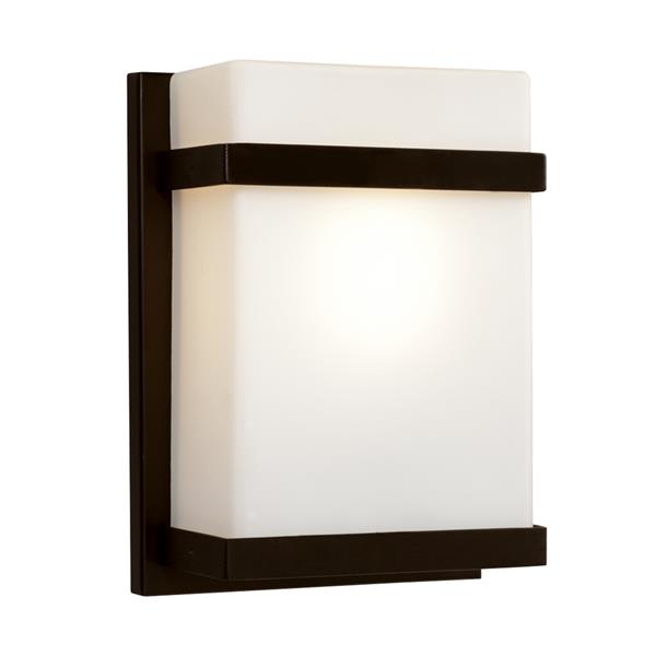 Galaxy 7.5-in W 1-Light Bronze Pocket Wall Sconce