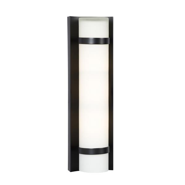 Galaxy 4.25-in W 1-Light Bronze Modern/Contemporary Hardwired Standard Wall Sconce