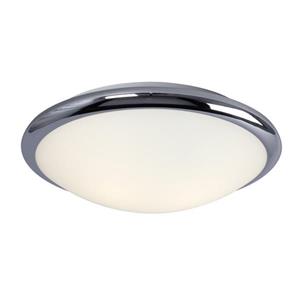 Galaxy 12-in Chrome Flush Mount Light