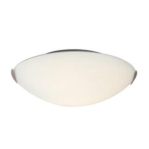 Galaxy 12-in Brushed Nickel Flush Mount Light