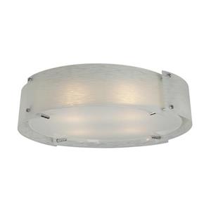 Galaxy Quoizel Galaxy Madeo Lighting 22.25-in Polished Chrome Flush Mount Light