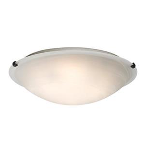 Galaxy Quoizel Galaxy Lighting Ofelia 20-in Oil-Rubbed Bronze Flush Mount Light