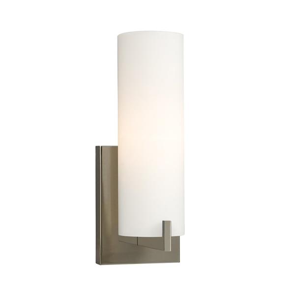 Galaxy Kona 4.25-in x 11.50-in 1 Light Brushed Nickel Cylinder Vanity Light