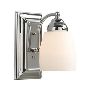 Galaxy Barclay 4.5-in W 1-Light Polished Chrome Arm Wall Sconce