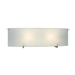 Galaxy Omni 24-in x 6.75-in 2 Light Pewter Rectangular Vanity Light Bar