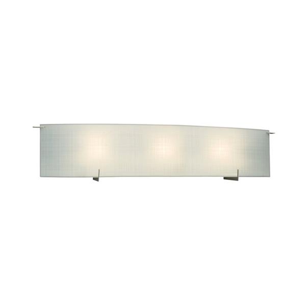 Galaxy Omni 32.62-in x 6.75-in 1 Light Pewter Rectangular Vanity Light Bar