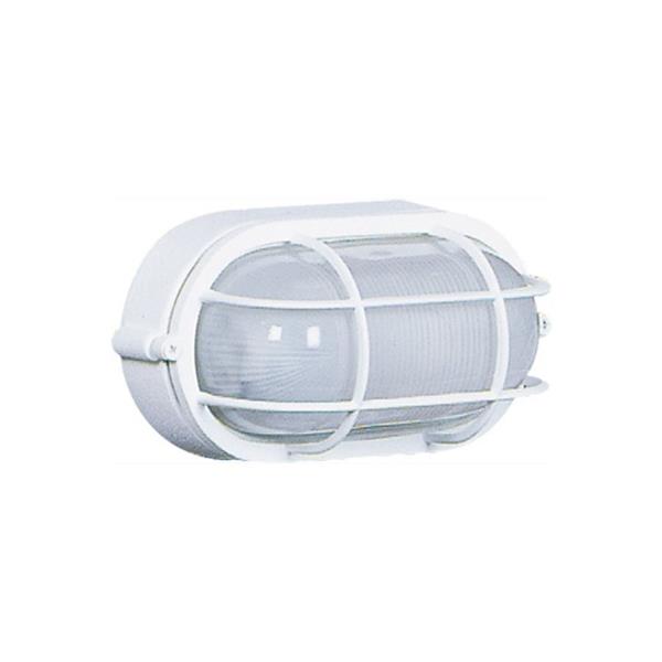 Artcraft Lighting Marine 8.25-in x 4.50-in White Outdoor Wall Light