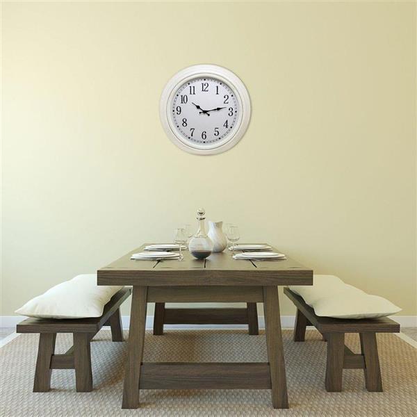 Kiera Grace Emmerson 20-in Round Wall Clock