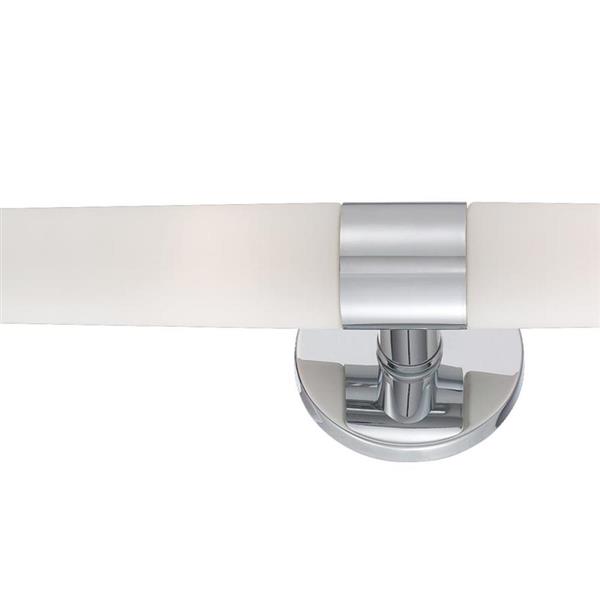 Eurofase Vesper 20-in W 1-Light Chrome  Arm Hardwired Standard Wall Sconce