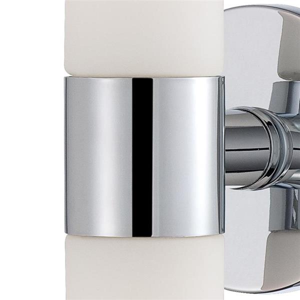 Eurofase Vesper 20-in W 1-Light Chrome  Arm Hardwired Standard Wall Sconce