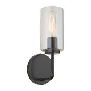 Steven & Chris by Artcraft Ray 4.75-in Oil-Rubbed Bronze 1 Light Arm Wall Sconce