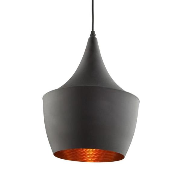 Artcraft Lighting Artcraft Lighting Connecticut 9-In x 12-In Matte black Hardwired Mini Pendant Lighting