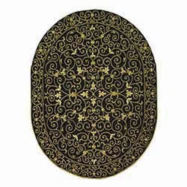 Safavieh Chelsea Black Area Rug,HK11A-8OV | RONA