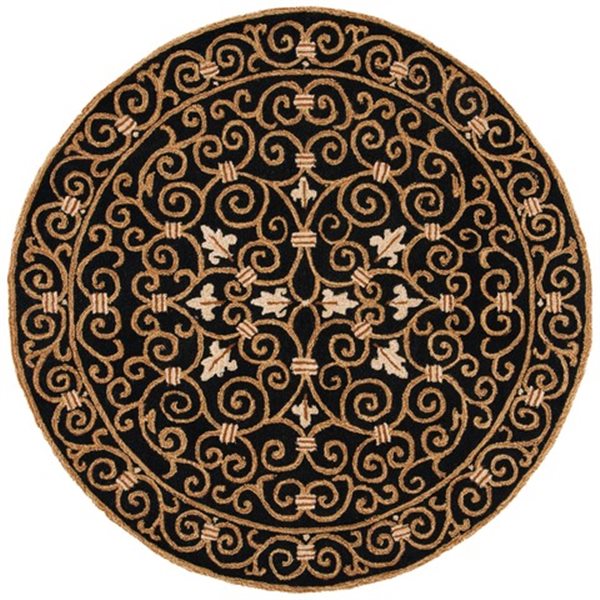 Safavieh Chelsea Black Area Rug,HK11A-8R | RONA