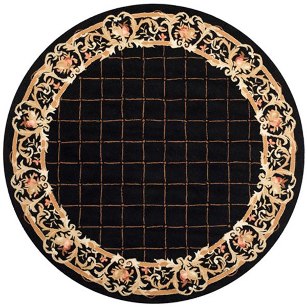 Safavieh Chelsea Black Area Rug,HK333B-8R