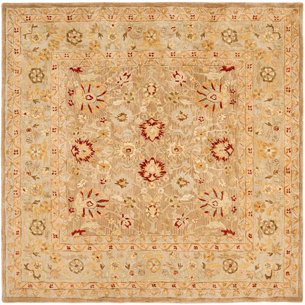 Safavieh AN522B Anatolia Area Rug, Tan,AN522B-8SQ