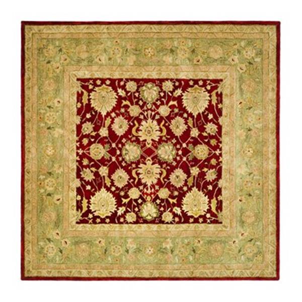 Safavieh AN522D Anatolia Area Rug, Red,AN522D-8SQ
