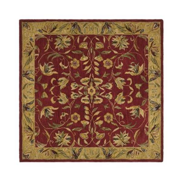 Safavieh An526a Anatolia Area Rug Burgundy An526a 8sq Rona