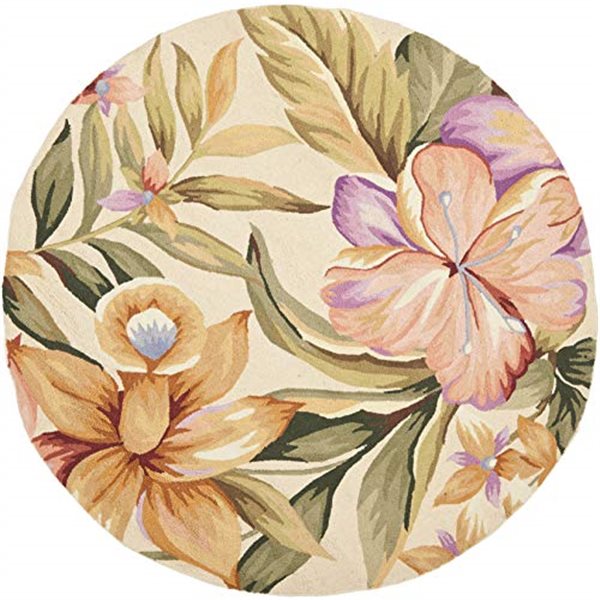 Safavieh HK212A Chelsea Area Rug, Ivory,HK212A-8R