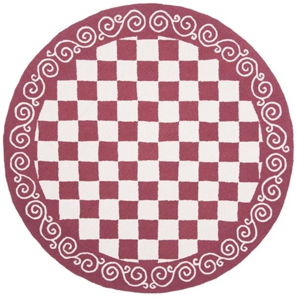 Safavieh Chelsea Burgundy Area Rug,HK711C-8R